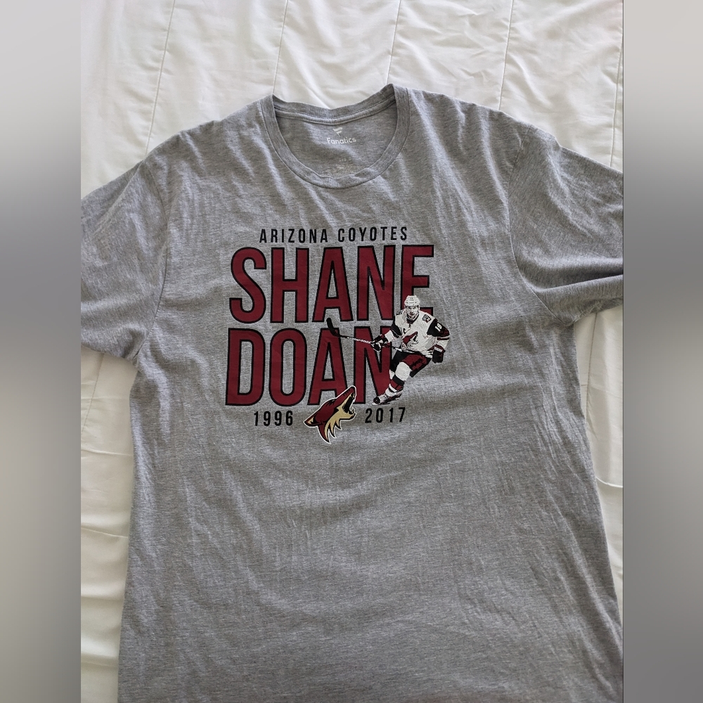 Arizona Coyotes Shane Doan Retirement Short Sleeve T-Shirt